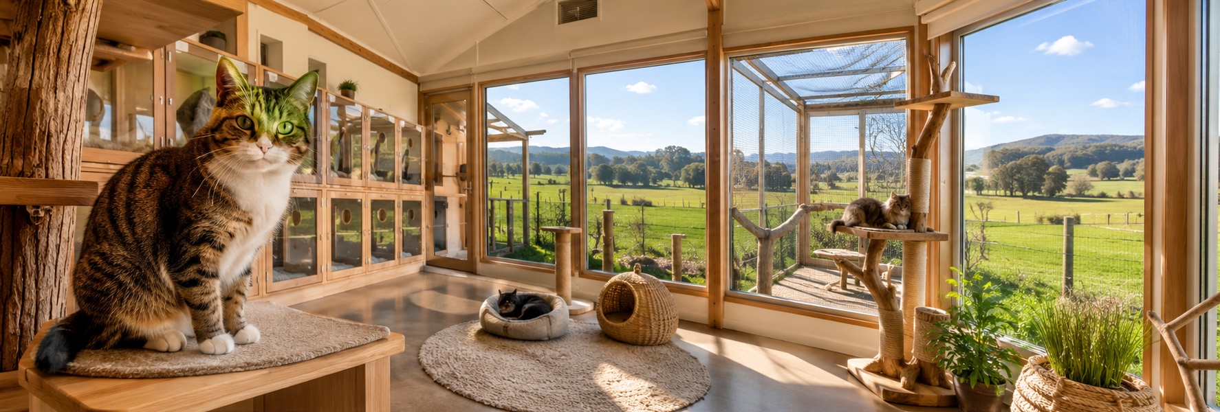 Boutique Boarding Cattery near Wellington
